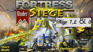 Fortress Under Siege  Stage 12 amp 3 Gameplay [upl. by Arba156]