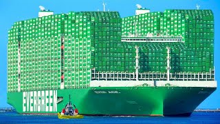 1325 Inside the World’s Biggest container ship ever built [upl. by Eidurt812]