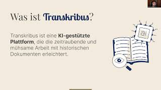 Einführung in Transkribus und die neue Benutzeroberfläche  Webinar Deutsch [upl. by Ramahs]