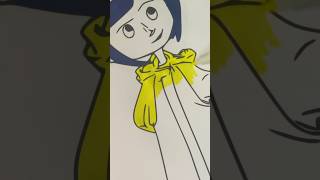 Coloring Coraline  Relaxing Coloring Video 4K [upl. by Larsen886]