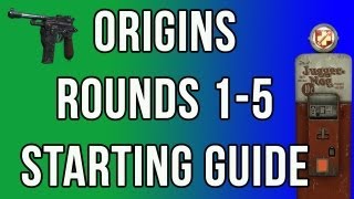 Origins  Rounds 15 Starting Guide Black Ops 2 Zombies [upl. by Nylaret]