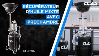 RÉCUPÉRATEUR DHUILE MIXTE 80L AVEC PRÉCHAMBRE [upl. by Derriey753]