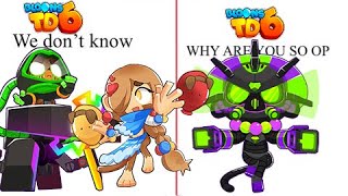 BTD6 TOWERS MEET ALL  TOWERS 21 [upl. by Sorkin872]