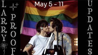 Larry ProofUpdates May 511 onedirection harrystyles larrystylinson louistomlinson [upl. by Anders]