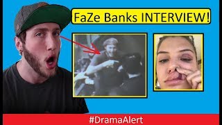 FaZe Banks INTERVIEW DramaAlert REACTING to  Security Footage  Barley House Cleveland [upl. by Nalla65]