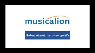 Musicalion  Noten liefern [upl. by Anirtak]