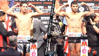 DANNY GARCIA VS LUCAS MATTHYSSE  FULL WEIGH IN AND FACE OFF VIDEO [upl. by Enneles]