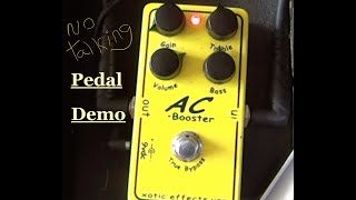 Favourite Guitar Pedal Xotic AC Booster DEMO Mesa Boogie Studio 22  Fender Telecaster [upl. by Ekusuy]