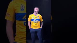 Tigres UANL Gignac El Hombre que se convirtió en Leyenda 🐯💛💙 tigresuanl tigresoficial gignac [upl. by Hooge]