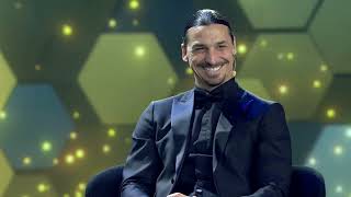 The Lions Roar at the Globe Soccer Awards  Zlatan Ibrahimović [upl. by Loftis]