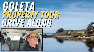 Discover Goleta Santa Barbaras Charming Neighbor  Drive Through Property Tour Vlog 16 [upl. by Jaine]