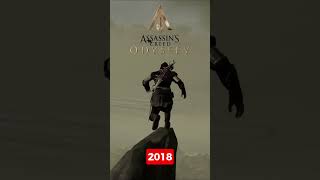 Evolution of climbing in recent Assassins Creed games shorts gaming assassinscreed rpg [upl. by Gabbie]