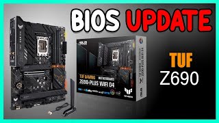 TUF GAMING Z690 PLUS WIFI D4 BIOS UPDATE [upl. by Leiram]