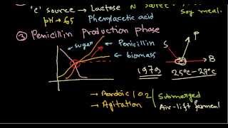 Penicillin production  industrial production [upl. by Eissoj]