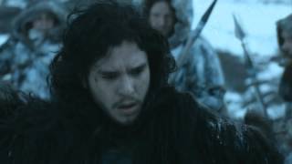 Game of Thrones Jon Kills Qhorin Halfhand 1080p HD [upl. by Sutsugua]