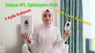 Xiaomi İnface ZH01D IPL Epilasyon Aleti Evde Lazer epilasyon Procsin Tüy Karşıtı Krem [upl. by Suiram]