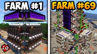 I ACTUALLY Built Every Farm in Hardcore Minecraft Part 12 [upl. by Haldas]