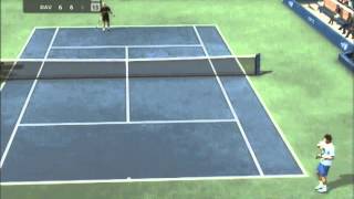 Stanislas Wawrinka vs Nikolay Davydenko  US Open 2013 Quarter Final  Top Spin 4 [upl. by Slen]