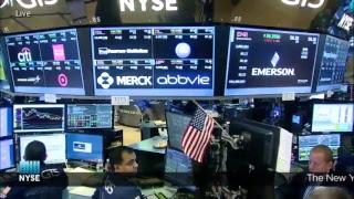 NYC AES Rings the NYSE Opening Bell [upl. by Hakeem]