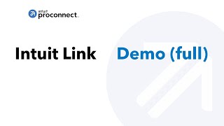 Intuit Link  Full demo Jan 30 2018 [upl. by Aelam295]