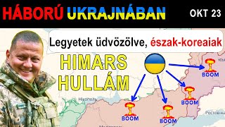 Okt 23 EGY NAPON HALTAK MEG Az ukránok ÉSZAKKOREAI KATONÁKAT TÁMADTAK OROSZ KIKÉPZŐBÁZISOKON [upl. by Gaylord]