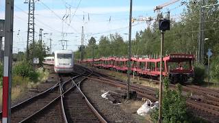 DB Fernverkehr ICE2 Doppeltraktion erreicht Hamburg Altona [upl. by Aldredge]