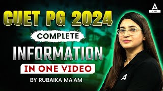 What is CUET PG 2024 Exam All About CUET PG Exam 2024 cuetpgadda247 [upl. by Keely]