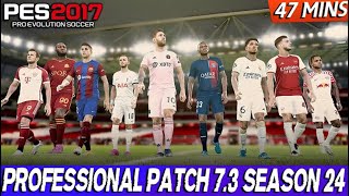 HOW TO DOWNLOAD AND INSTALL PES 2017 PROFESSIONAL PATCH INSTALLATION SEASON 2024 [upl. by Ydassac459]