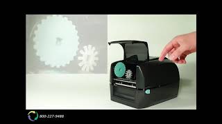 Unitherm Inc  How to Setup Thermal Transfer Clothing Label Printer [upl. by Susumu]