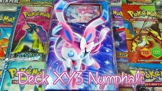 Ouverture du Deck Pokémon XY3 Poings Furieux Nymphali  Echo Enchanteur [upl. by Kaufmann]