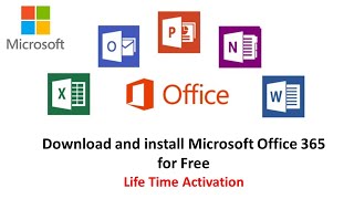 قم بتنزيل وتثبيت وتفعيل Microsoft Office 365 الأصلي مجانا مدى الحياة بطريقة احترافية office 2024 [upl. by Rramaj]