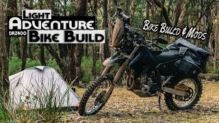 DRZ400E Adventure Bike Build amp Mods List [upl. by Gnart]