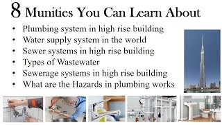 2020 Plumbing System in High rise Building [upl. by Kassab]