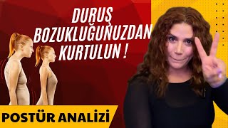 DURUŞ BOZUKLUĞUNU DÜZELT  POSTÜR ANALİZİ [upl. by Oniluap]