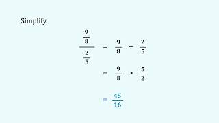 11 IXL Simplify complex fractions 7th grade math [upl. by Kuehn]