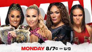 Raw Natalya amp Tamina vs Shayna Baszler amp Nia Jax WWE Womens Tag Team Championship  WWE 2K20 [upl. by Lerrej]