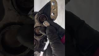 How to remove a seized caliper piston motorcycle tips motorcycles bikelover tools motovlog [upl. by Pollerd]