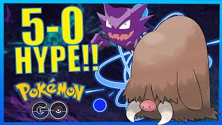 AVALANCHE INCOMING PILOSWINE SWEEPS THE EVOLUTION CUP  POKÉMON GO BATTLE LEAGUE [upl. by Nuhsal206]