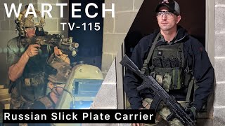 Wartech TV115 Russian Slick Plate Carrier [upl. by Ahsiemaj]