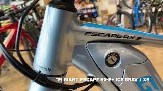 2019 ESCAPE RXE ICE GRAY XS [upl. by Auerbach]