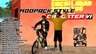 SHARE  MODPACK STYLE GANGSTER PC V1  GTA SAMP MULTIPLAYER [upl. by Tarsus]