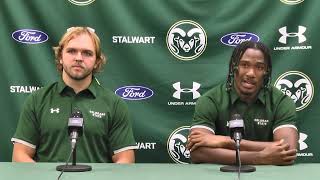 Colorado State Football Players Weekly Press Conference  Week 3 2023 [upl. by Morissa]