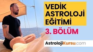 Vedik Astroloji Eğitimi  3 Bölüm  Spiritüel Bakış Açısıyla Doğum Haritası Nasıl Yorumlanır [upl. by Skiest606]