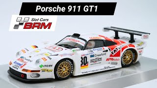 Neuer Porsche 911 GT1 von BRM  Unboxing amp technische Details [upl. by Ykcul316]