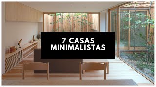 Diseño de CASAS MINIMALISTAS pequeñas [upl. by Naut]