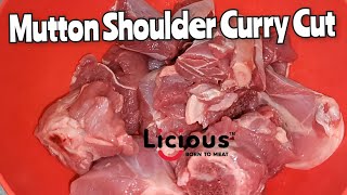 Licious  Goat Shoulder Curry Cut  Licious Mutton Shoulder Cut  Lamb shoulder curry cut [upl. by Hortense]