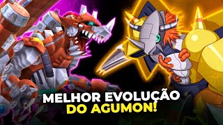 LINHA EVOLUTIVA DO AGUMON [upl. by Wilton18]