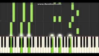 InterstellarMovie Teaser Trailer Main Theme Piano Cover Tutorial [upl. by Ferullo82]