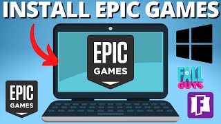 How to Download Epic Games Launcher on PC amp Laptop [upl. by Cire]