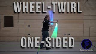 Radwirbel einseitig  WhirlTwirl onesided  Dual Lightsaber Trick [upl. by Onin500]